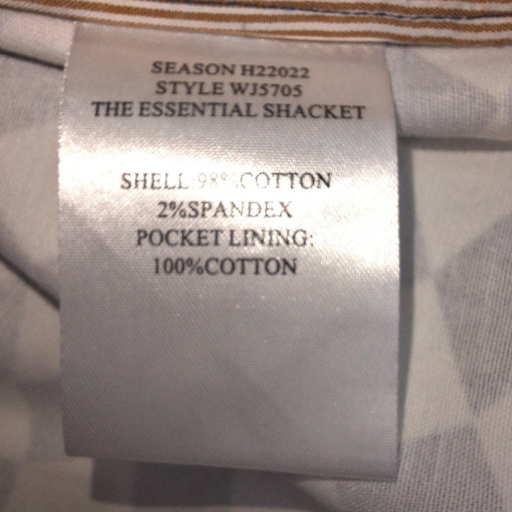 Wildfang Shirt Jacket Womens 12 Blue White Essential Shacket Checkerboard Print - Picture 8 of 11